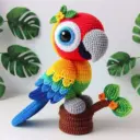 Амигуруми Вязаные игрушки крючком, вышивка, макраме, схемы, рукоделие, выкройки, рецепты, Amigurumi